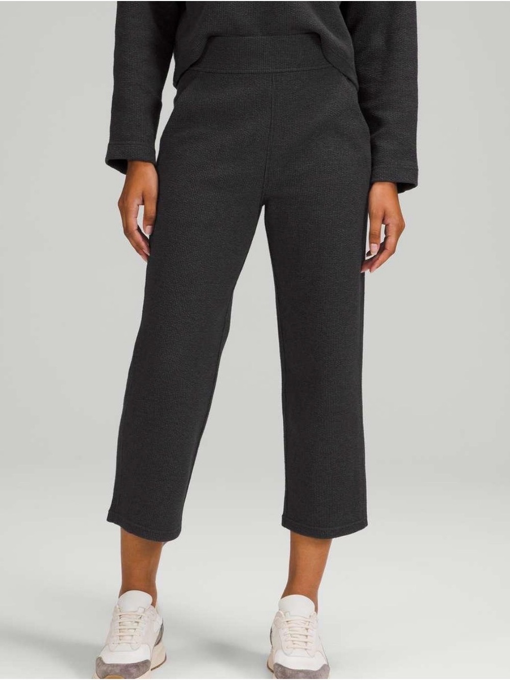 lululemon Ribbed Straight Leg Super-High-Rise Crop 23